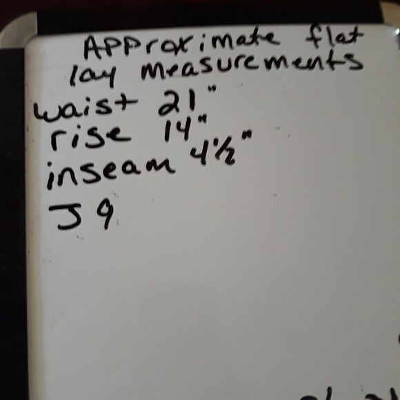 Seven7 Worn & Torn Denim Shorts 5 Pocket Stretch High Waisted White Raw Hem 20W - Picture 15 of 15